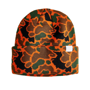 Bonnet en laine côtelée, tricot doux, bonnet d'hiver chaud à revers, unisexe, pour activités de plein air, voyage, camping, randonnée, option confort quotidienne - Product Image 1