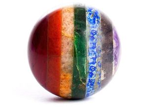 Venta al por mayor 7 Chakra energía piedra esfera bola para la curación espiritual y decoración del hogar ágata bolas comprar de ágata Aameena ágata - Product Image 4