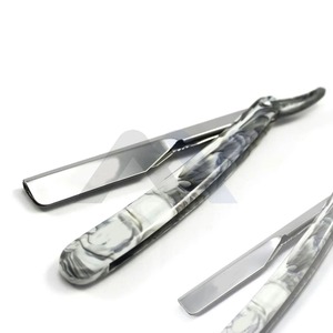 Premium Beard Cut Throat Shavette <b>Straight</b> <b>Edge</b> Barber <b>Razor</b> Professional Salon Shaving Tool for Smooth Shaves Beard Trimming - Product Image 1