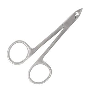 High Quality Manual Cuticle Nipper Scissors 5mm Jaw Stainless Steel CE Certified <b>Corner</b> Nail Cutters Ergonomic Non-slip Grip - Product Image 4