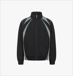 New Arrival Windbreaker Set High Quality Manufacturing Factory Supplier Zipper Jacket and <b>Trouser</b> Set Windbreaker Tracksuits - Product Image 2