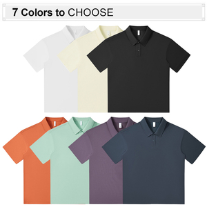Camisetas Polo para Hombre de Alta Calidad OEM 2026, Camiseta Polo de Moda de Manga Corta con Logotipo Personalizado Unisex, Fabricada por TRIOTAKE INDUSTRY - Product Image 1