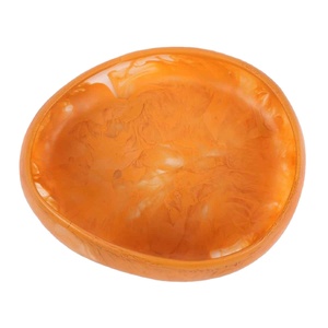 Luxury Handmade Resin <b>Serving</b> <b>Tray</b> with <b>Gold</b> Handles Premium Epoxy Decorative <b>Tray</b> for Home Hotel Kitchen <b>Serving</b> and Gift Use - Product Image 1