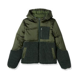 Chaqueta acolchada de forro polar Sherpa con cremallera completa para mujer, cálida y cómoda, abrigo de invierno aislado, ropa exterior informal para clima frío - Product Image 6