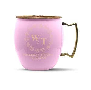 Vasos de Cobre Puro 100% Sin Recubrimiento para Bebidas Frías o Cócteles, Vasos Resistentes para Servir - Product Image 5