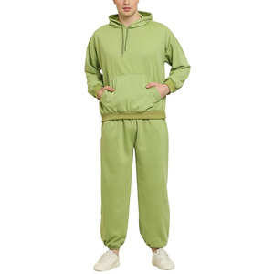 High Demand Hooded Casual Solid Pullover Tracksuit Durable Stitching Fleece Lining Customizable Design High Quality Suppliers - Product Image 5