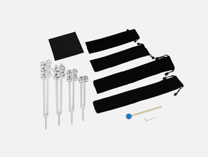 Juego de diapones - 128Hz, 256Hz, 512Hz, diapones corporales perfectos para sonoterapia - Product Image 4