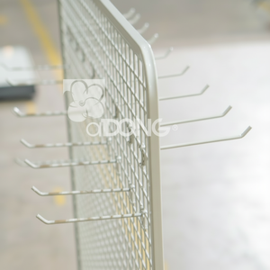 Crochets de présentation métalliques légers pour grille murale, crochets de suspension pour magasin de détail, revêtement poudré, personnalisation OEM disponible ADONG A23 - Product Image 3