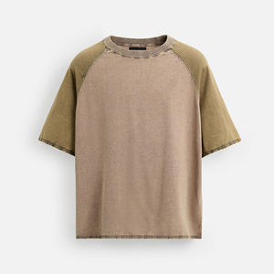 T-shirt Homme Personnalisé SK 100% Coton Coupe Ample 230GSM avec Logo Imprimé Grandes Tailles et Grandes Tailles Longues Design Vierge à Personnaliser - Product Image 3