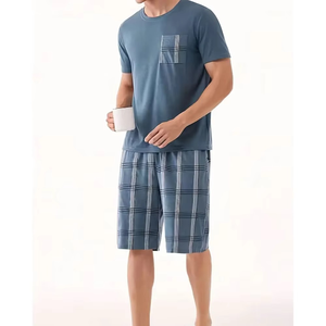 Ensemble court en velours pour homme, décontracté, imprimé, écologique, de qualité supérieure et à prix bas - Product Image 4