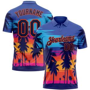 Chemises polo en sublimation durables - Tissu haute performance parfait pour le sport, le travail et les occasions décontractées - Product Image 2