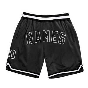 Men's Black Breathable 100% Polyester <b>Canvas</b> Fabric 220g Mid Waist Elastic Solid Pattern Shorts Pocket Casual Style Knitted - Product Image 2