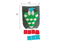 Jeu de Cornhole avec sacs de lancer, portable et durable, pour intérieur et extérieur, logo personnalisé, OEM ODM