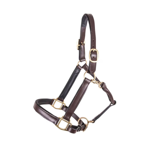 Adjustable Horse Leather <b>Halter</b> Wholesale Best Quality Equipment Custom Logo ODM Top Choice Unique Color 2026 - Product Image 1