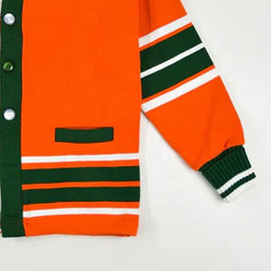 Custom Button Down <b>Christmas</b> Breathable Front Logo Knitted Cardigan <b>Sweater</b> for Men <b>Women</b> Winter Holiday OEM ODM Bulk Wholesale - Product Image 3