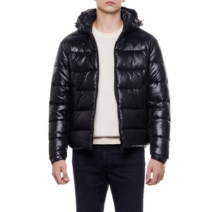 Fashion Trendy <b>Men's</b> Casual Puffer Jackets Wholesale Custom Design Dual Puffer Jacket For <b>Men</b> - Product Image 4