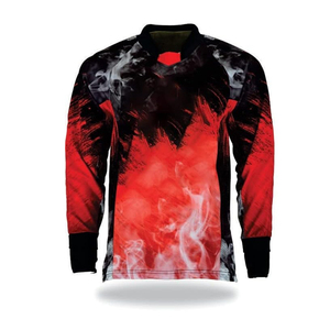 Jersey de Paintball Acolchado Personalizado de Alta Calidad, Camiseta Táctica de Manga Larga para Hombre, Impresión de Logotipo Personalizado 100% - Product Image 2