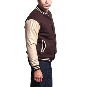 Buy Custom Printing Long Sleeve <b>Baseball</b> <b>Jacket</b> <b>Men</b> 100% Wool Letterman Varsity <b>Jackets</b> <b>Men</b> <b>Jackets</b> - Product Image 4