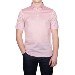 Chemise à manches courtes pour homme, col à revers, boutonnée, couleur unie, extensible, confortable, décontractée, respirante, écologique, polyester/coton - Product Image 2