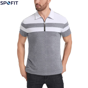 Polos personnalisés à manches courtes, design logo sur mesure, tendance, sublimation ou uni, fabrication sur mesure pour hommes. - Product Image 5