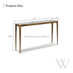 Handmade Industrial Metal Console <b>Table</b> Luxury Decor Artisan Designer Modern Furniture Christmas Exported Uttar Pradesh Zahid - Product Image 2