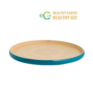 Platos de Bambú 100% Ecológicos, Reutilizables, Tamaño Personalizado, Forma Ovalada, Diseño Rústico, Vajilla en Stock de Eco2go Vietnam - Product Image 1