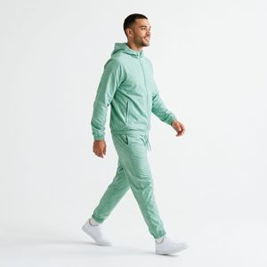 Conjunto Deportivo Informal de Nailon para Hombre, Chaqueta Cortavientos Ligera, Ajuste Personalizado, para Gimnasio, Entrenamiento, Running, Aventura al Aire Libre, Ropa de Moda - Product Image 3