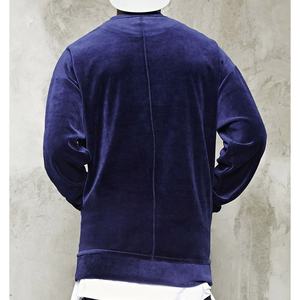 Nueva Llegada, Sudaderas Unisex de Terciopelo con Cuello Redondo, Personalizadas, Ecológicas, de Felpa, Moda Otoñal, con Bolsillo Canguro, 100% Algodón, para Hombre - Product Image 4