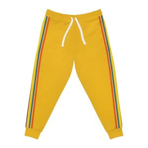 Pantalones Deportivos Amarillos de Moda Urbana para Hombre, Logotipo Personalizado OEM, Pantalones para Correr y Trotar, Ropa Deportiva, Pantalones Deportivos de Felpa para Gimnasio - Product Image 3