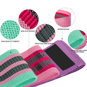 Bandas de Resistencia Flexibles de 4.5cm de Ancho, Bandas de Yoga de Spandex para Entrenamiento de Compresión de Piernas, Rehabilitación, Ajuste Universal, Color Sólido - Product Image 6