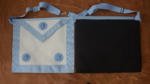 Delantal Masónico de Maestro Masón, Rito Francés, Ritos Modernos - Product Image 6