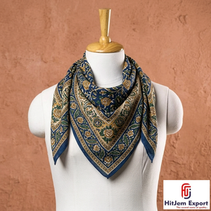 Pañuelos Cuadrados de Seda con Estampado Digital Personalizado, Hijab de Moda para Mujer, Fabricante y Proveedor Textil OEM ODM, Fábrica Mayorista - Product Image 5