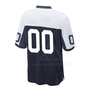 เสื้อฟุตบอลแบบกำหนดเองสำหรับผู้ชาย ดีไซน์ทันสมัย ระบายอากาศได้ดี เนื้อผ้านุ่มสบาย เหมาะสำหรับทีมและลีก - Product Image 2