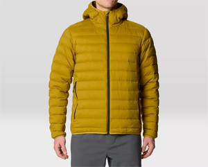 Mens Lightweight Puffer <b>Jacket</b> Waterproof Breathable Polyester Coat for <b>Travel</b> Casual Wear with Custom Logo Option - Product Image 4