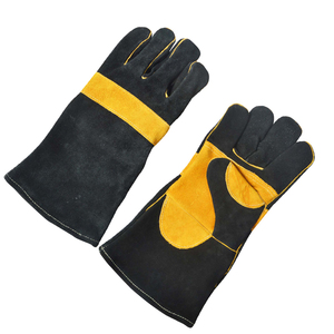 Gants de soudage TIG de bonne qualité, protection complète de la paume, cuir pleine fleur, imperméables, résistants à la chaleur, antidérapants. - Product Image 1
