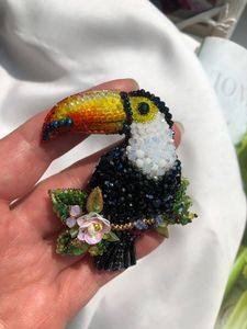 MD HANDICRAFTS Elegant Artisan Embroidery Beaded Brooch Fashion Pin-Children Unisex Perfect Gift for <b>Birthdays</b> Anniversaries - Product Image 5