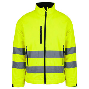 Men Winter Waterproof <b>Worker</b> Security Clothing <b>Jacket</b> Men Hi Vis Construction Reflective Safety Workwear Zipper <b>Jacket</b> - Product Image 3