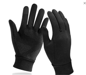 Gants de course légers personnalisés Gants chauds antidérapants à écran tactile Doublures pour le cyclisme Gants de course à pied sportifs - Product Image 6