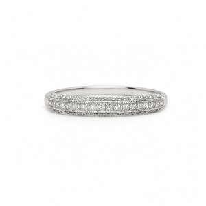 Anillo de Compromiso de Plata de Ley 925 con Corte Princesa, Moissanita Clásica, Ajuste Cómodo, Regalo para el Día de la Madre - Product Image 1