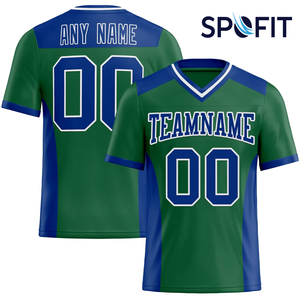 Maillot de football personnalisé unisexe, maillot de football personnalisé avec nom et numéro d'équipe, maillot de sport sublimé OEM ODM - Product Image 1