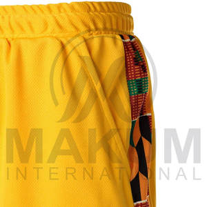 Conjunto de camisa de manga corta y pantalones cortos de verano con logotipo de marca privada para hombre, tela fresca, conjunto informal de dos piezas. - Product Image 5