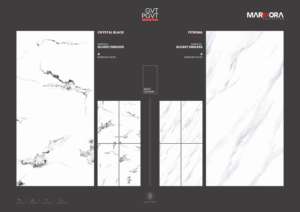 Carreaux de porcelaine brillants de qualité supérieure, format 600x1200, grand format, pour projets d'aménagement intérieur modernes et commerciaux. - Product Image 4