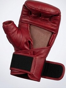 Guantes de Boxeo de Medio Dedo, de Cuero PU, para Entrenamiento y Sparring, para MMA, Muay Thai, Kickboxing, KLTW INT'L KL-MMA-001 - Product Image 5