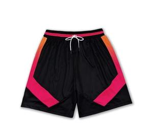 Men's Solid Pattern Sport <b>Shorts</b> Mid Waist Elastic Waist Quick Dry Shredded/Ripped <b>Spandex</b> Casual Athletic Wear - Product Image 1