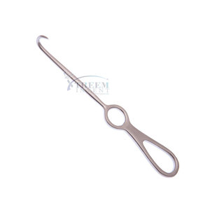 Crochet chirurgical manuel robuste en acier inoxydable, instrument orthopédique pour la rétraction osseuse et l'utilisation en salle d'opération hospitalière - Product Image 6