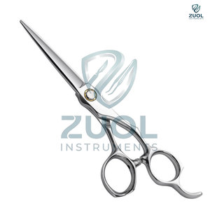 Tijeras para cortar cabello de acero inoxidable 440c con hoja recta de 6 pulgadas, instrumento manual de Zoul - Product Image 2