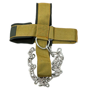 Arnés de Cuello/Cabeza de Alta Calidad, Personalizable, Transpirable, Ajustable y Resistente para Levantamiento de Pesas y Fisicoculturismo, de Neopreno - Product Image 1