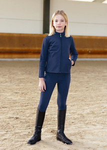 <b>Kids</b> equestrian slim fit breeches breathable stretch fabric durable horse riding <b>jodhpurs</b> for training competition comfort wear - Product Image 6