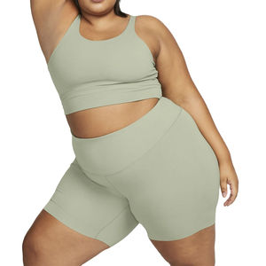 Conjunto de Yoga para Mujer con Top de Manga Corta y Pantalones Cortos Tipo Ciclista, Conjunto Térmico para Entrenamiento en Clima Frío 2026 - Product Image 5