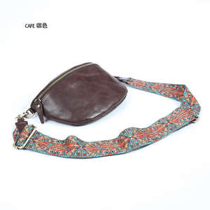 Bolso de Cuero Auténtico para Mujer, Bolso Bandolera con Correa de Hombro con Diseño, Impermeable y Duradero - Product Image 6
